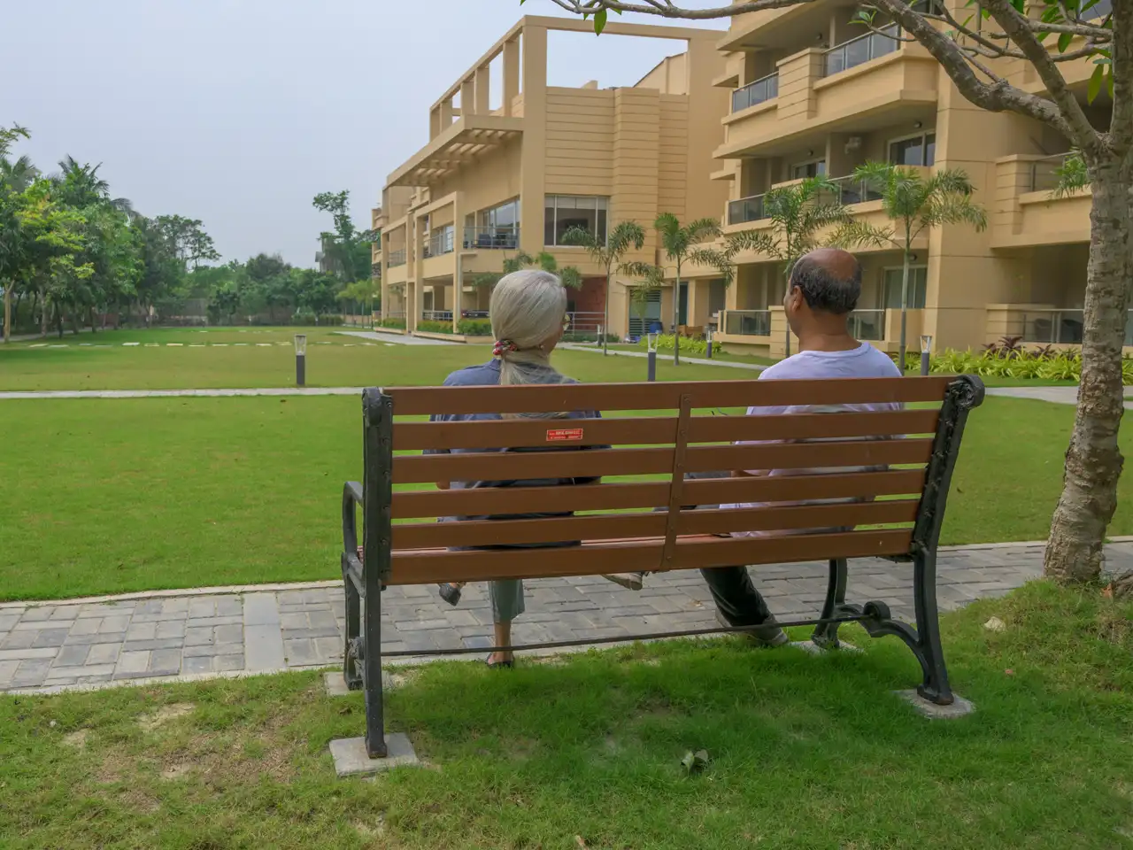 Outdoor sitting area
